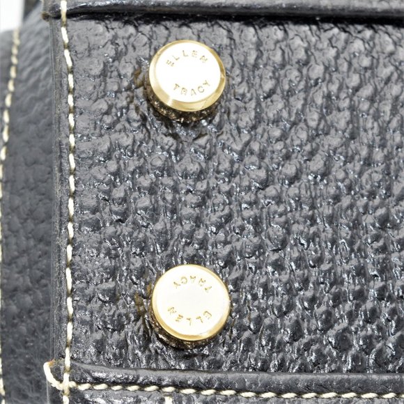 EUC Vintage Ellen Tracy Dr.'s Bag Purse Satchel Leather Purse - Picture 13 of 13